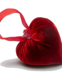 Medium Cherry Ribbon Heart